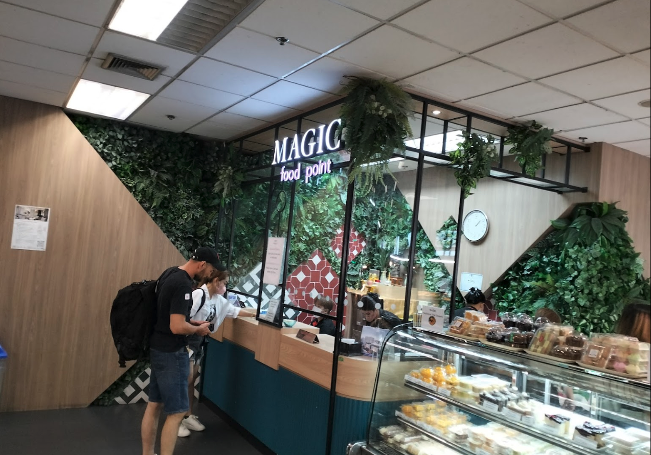曼谷素萬那普機場（Suvarnabhumi Airport：BKK）美食街 Magic food point