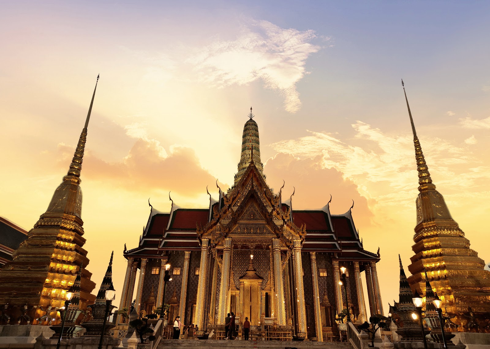 Le Temple du Bouddha d’Émeraude The Temple of the Emerald Buddha