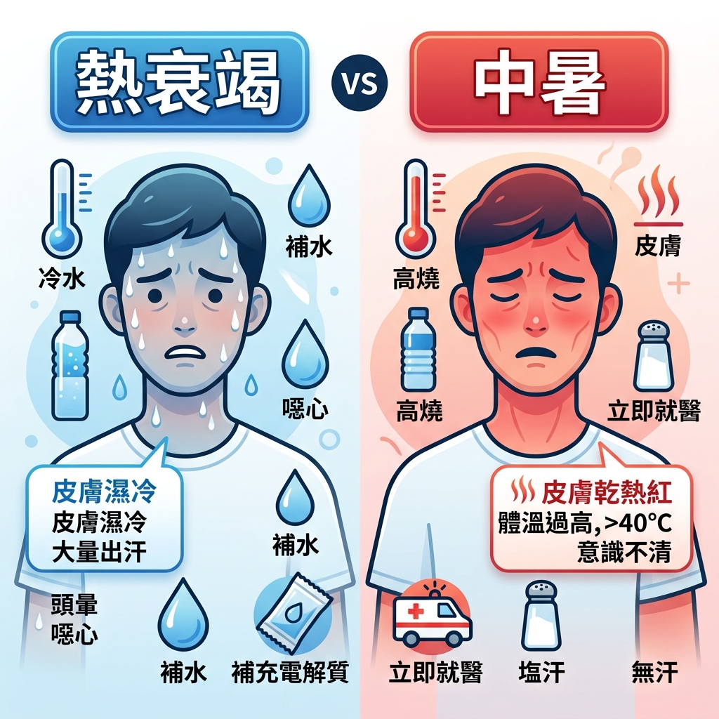 Featured image of post อย่าสับสน「เพลียแดด」กับ「ฮีทสโตรก」! หลีกเลี่ยงการลดอุณหภูมิแบบผิดๆ เรียนรู้การปฐมพยาบาลที่ถูกต้องเพื่อช่วยชีวิต