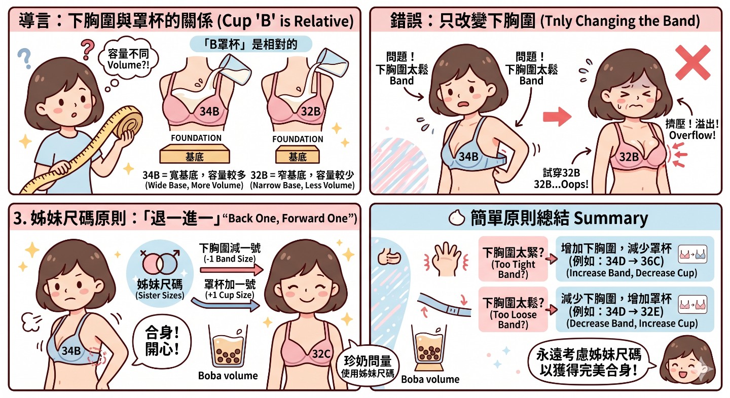 แผนภาพ Sister Sizes