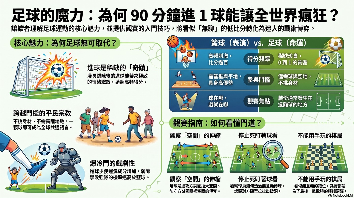 Why Is Football the Most Popular Sport in the World? Understanding Its Unique Magic Through Goal Scarcity, Grassroots Accessibility, and Upset Potential