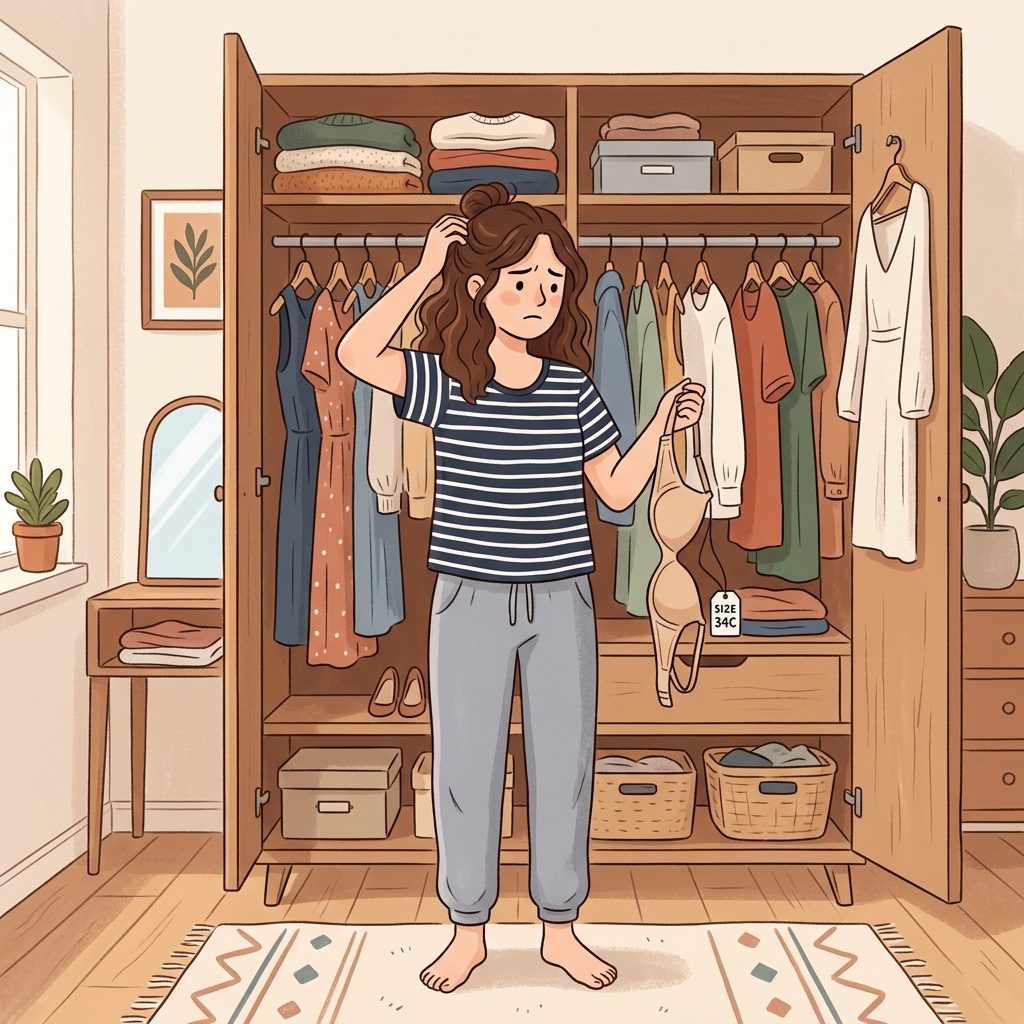 브라 쇼핑의 고민