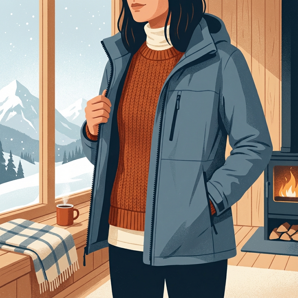 善用洋葱式穿法调节体温