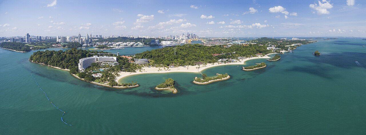 新加坡聖淘沙(Sentosa)- 由 Chensiyuan - 自己的作品, CC BY-SA 4.0, https://commons.wikimedia.org/w/index.php?curid=47033594