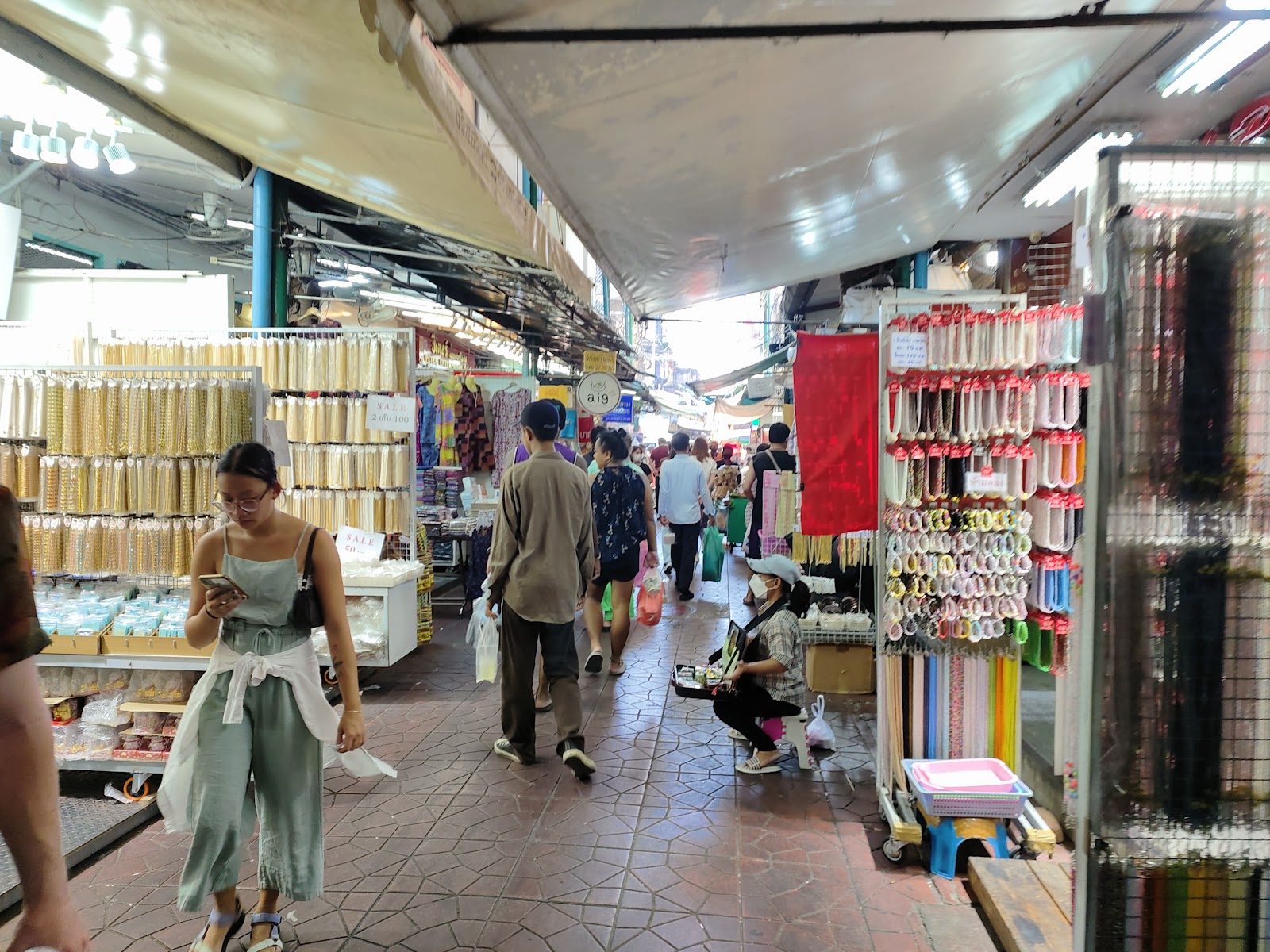 サンペーン市場 Sampheng Market