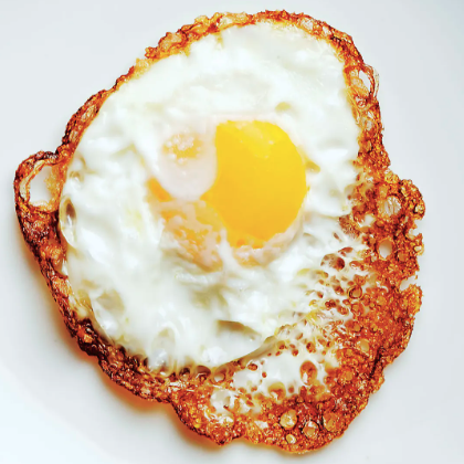 ไข่ดาวน้ำ (ไข่ดาว) Sunny-side-up egg