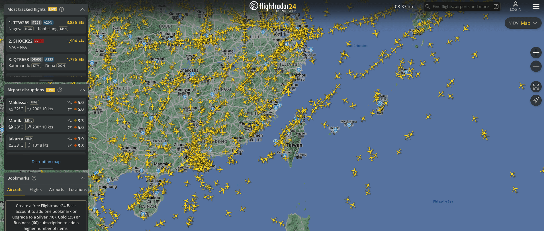 Flightradar24: Live Flight Tracker - Real-Time Flight Tracker Map